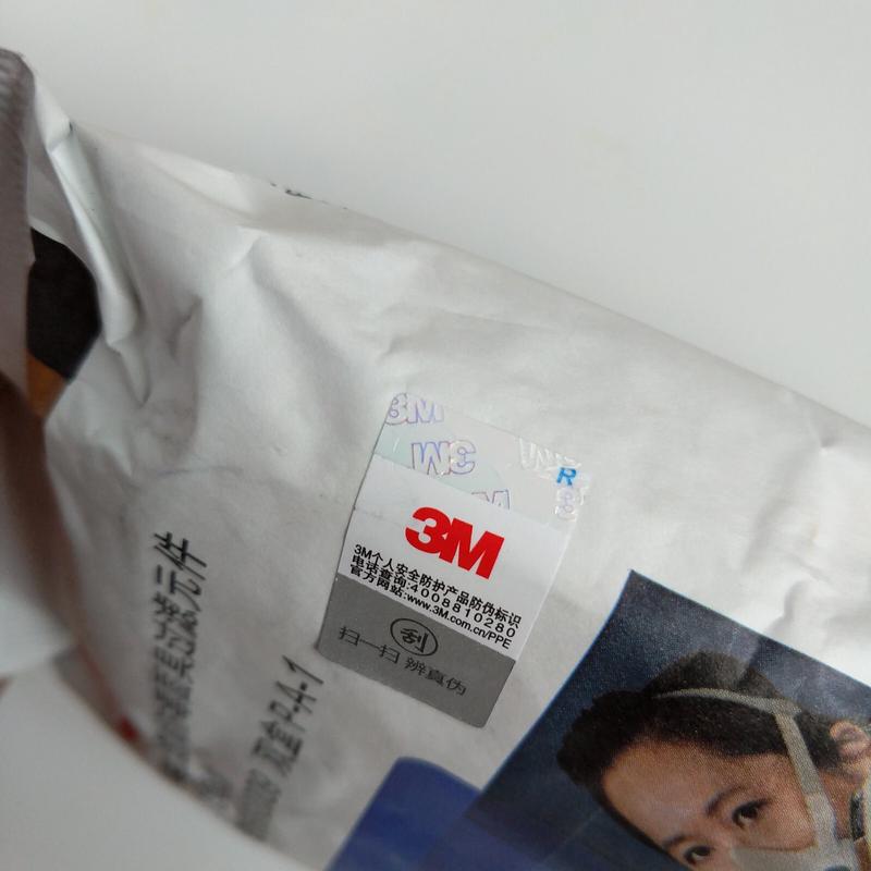 3M 6001cn滤毒盒 防尘工业打磨装修活性炭防异味防毒油污面具包邮