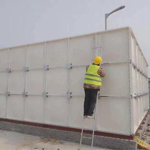 玻璃钢水箱人防组合式方形玻璃钢水箱消防组合式方形储水设备