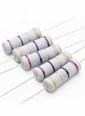 国产碳膜电阻5w5%51k/62k/75k/91k/100k/200k电阻色环常用批发