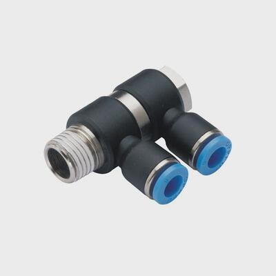 气动气管快速接头pht4/6/8/10-01/02/03/04(2)气动快速接头直通pu