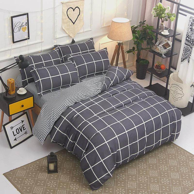 1VPR被子被褥全套单人学生宿舍床上用品带棉被芯枕芯一整套六件八