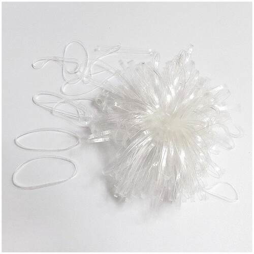 白色透明耐高温防老化胶圈TPU橡皮筋MB-4024透明胶圈