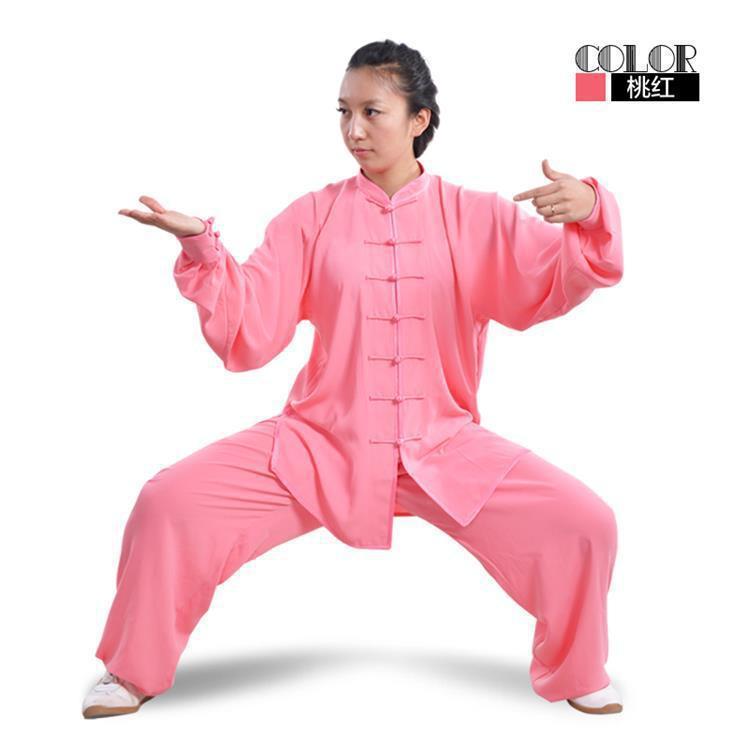 2024套装棉加丝太极服中老年男女款练功服武术服表演服春秋厂价批