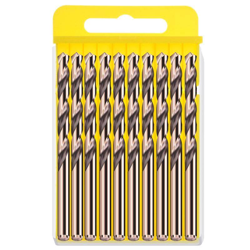 爆款麻花钻头含钴不锈钢1/1.1/1.2/1.3/1.4/1.5/1.6/1.7/1.8/1.9/