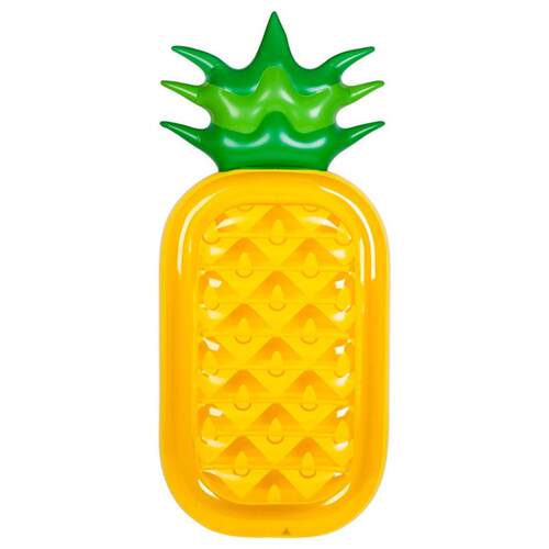 新款pvc户外双色叶浮排时尚充气船游泳圈救生圈工厂直供菠萝休闲