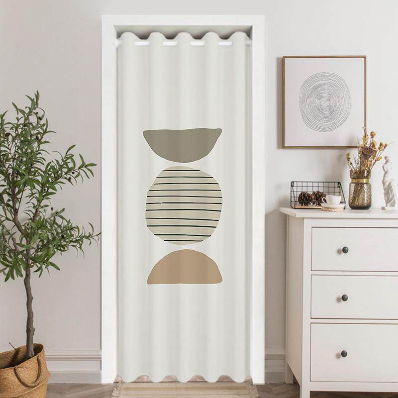 遮门帘隔断帘家用空调防冷气冬季挡风卧室帘子厨房厕所免打孔新款