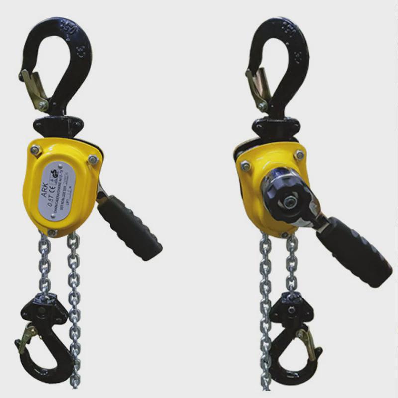 微型迷你手扳葫芦250kg-1500kg1.5m3米手摇链条起重葫芦手板葫芦