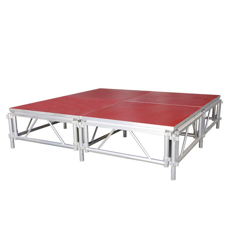 铝合金舞台卡扣舞台架truss调节架活动室内婚庆t台板幼儿园舞台