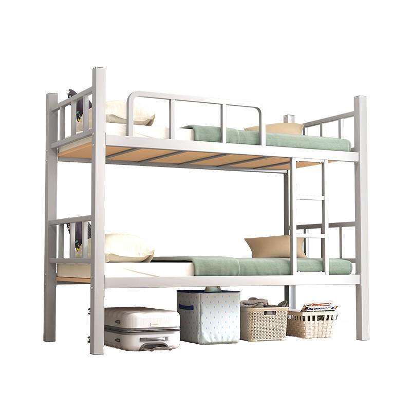 高低铁床铁架子床学生宿舍上下铺员工公寓床工地双人床钢制双层床