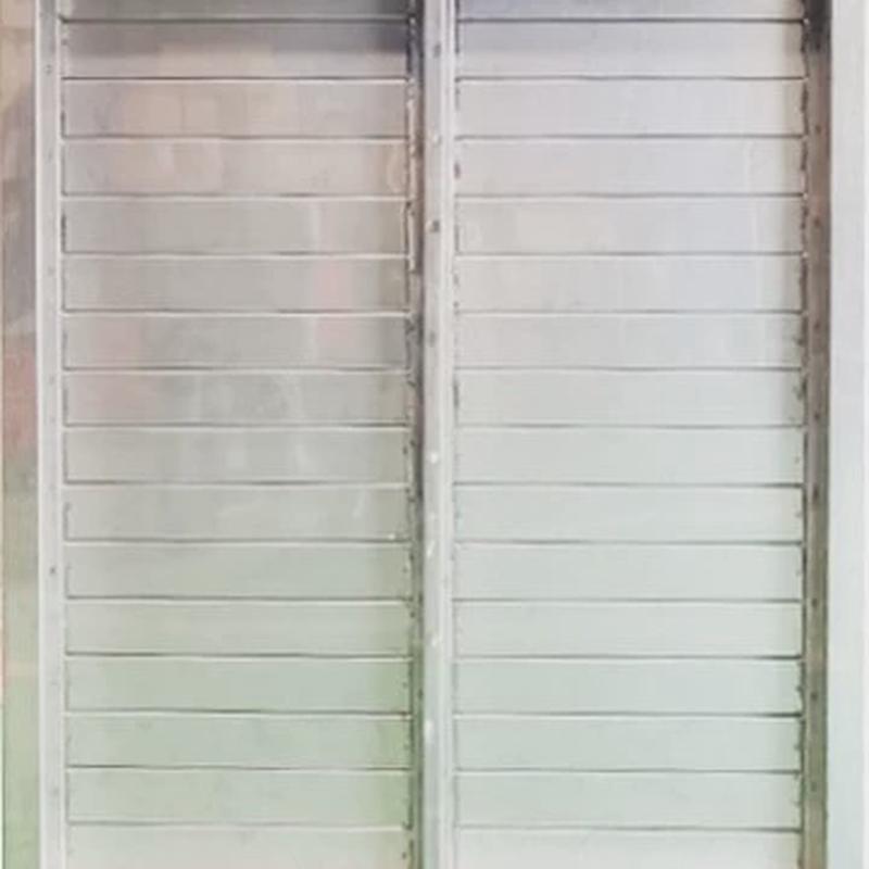 316不锈钢电动百叶窗不锈钢防雨防虫百叶窗电动双层百叶窗