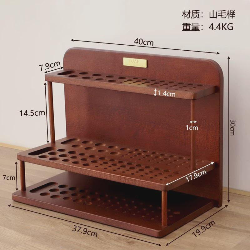 djar画架式极简胡桃木色木制艺术家桌面台式笔架意画板美术生专用