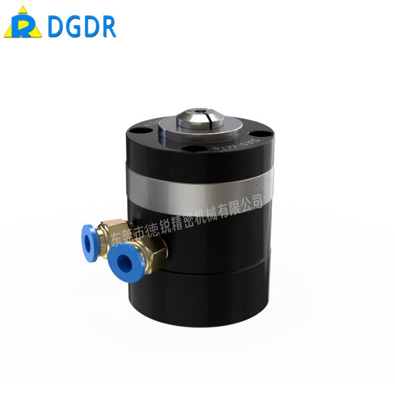 热销dgdr迷你气动夹具das-mt8前推式不旋转卡盘工装夹头车床送料