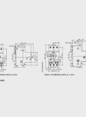 马达断路器ms2x-1.6/2.5/4/6.3/10/16/20/25/32新款现货
