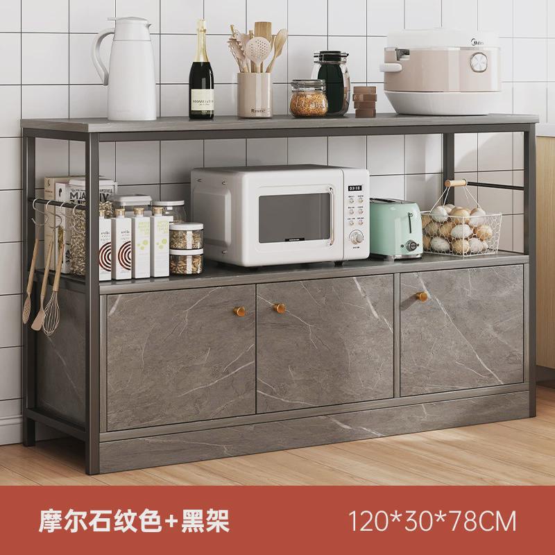 亿家达厨房置物架微波炉碗架架厨房电器层架收纳储物架落地烤箱架