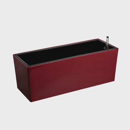 阳台花槽免浇水栏杆悬景长方形挂架窗台室外长条花盆挂式花箱简约