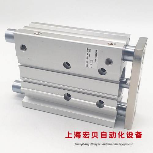 热销气缸带导杆薄型mgpm40-25z/30/40/50/75/100/200/300z