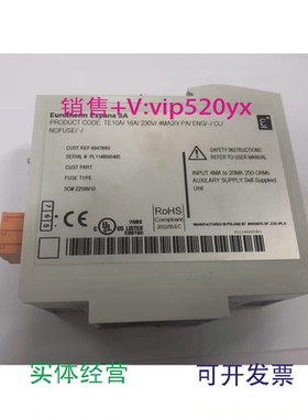 现货供应英国欧陆eurothermTE10A/16A/230V调功器