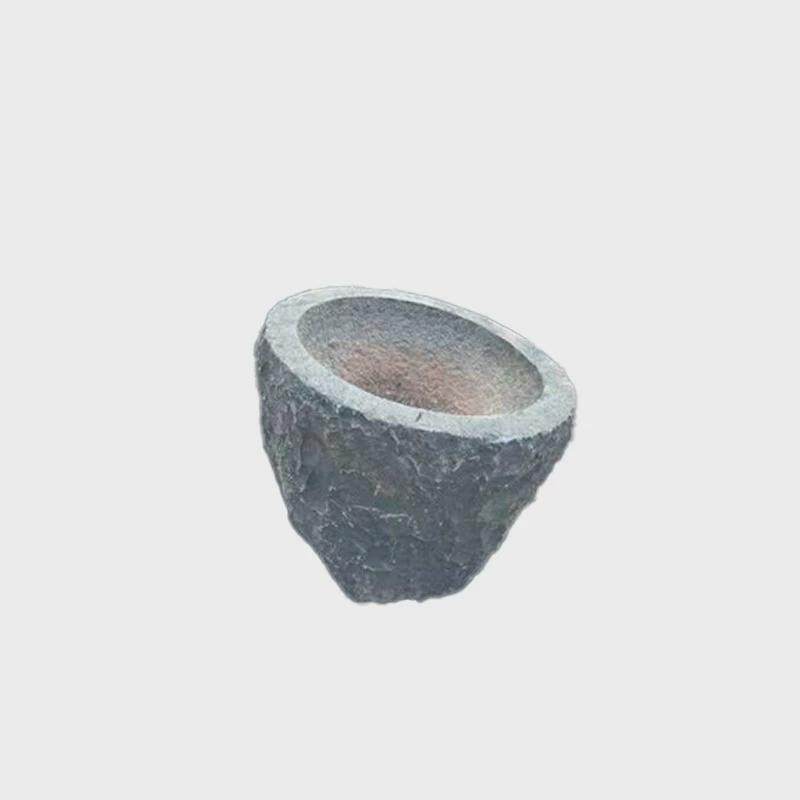 农村老旧石臼捣米臼老石材石器石雕石磨茶盘流水老石槽复古青石
