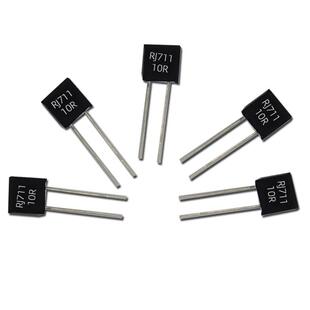 rj711金属精密电阻万分之一箔电阻合金箔取样电阻采样电阻