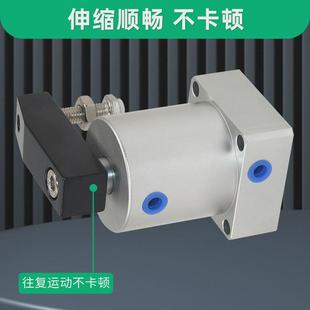 气动小型90度旋转ack转角下压夹紧气缸src25 63x90