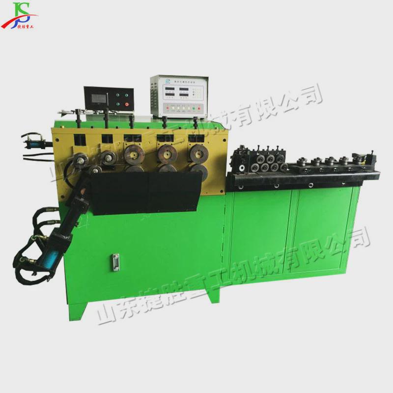 1.5kw方向盘打圈机钢带扁铁压空心打圈成型机变频槽管卷圆机