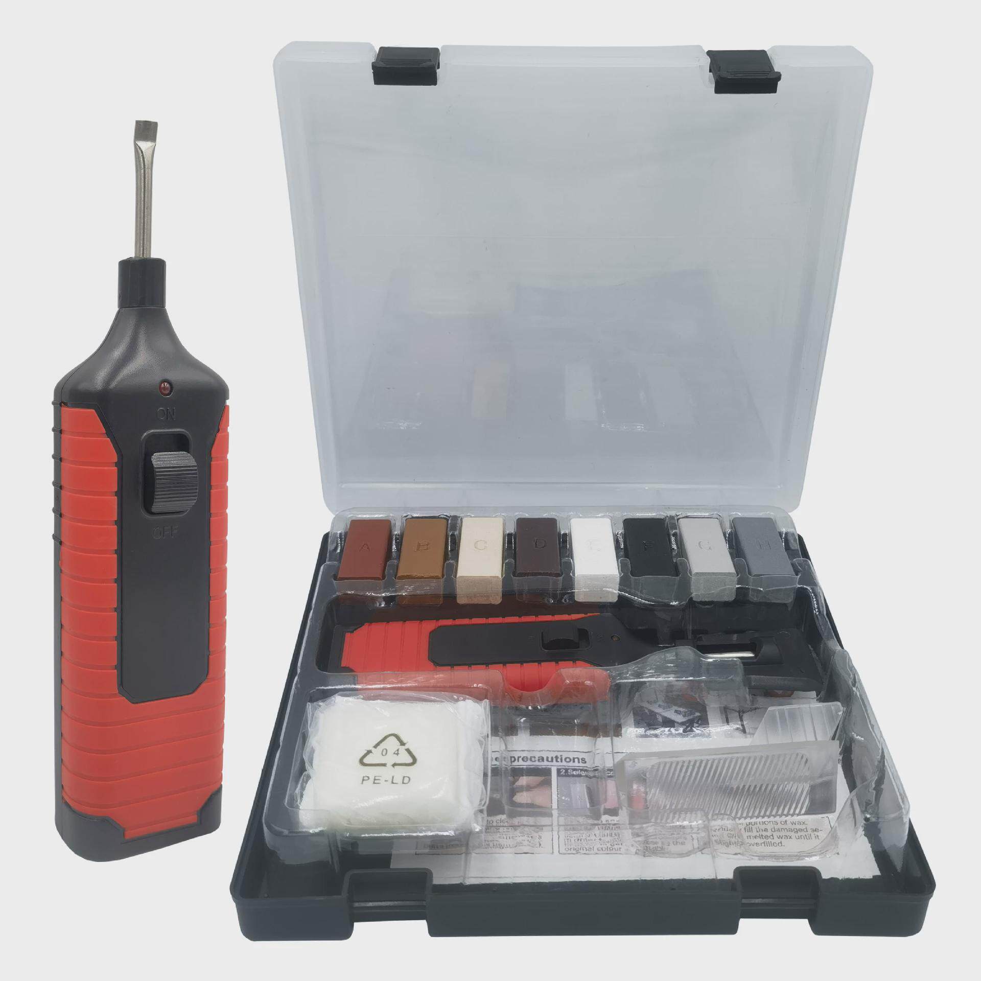 现货14pc瓷砖地板修补工具套装瓷砖墙面修补工具裂缝修补工具跨境