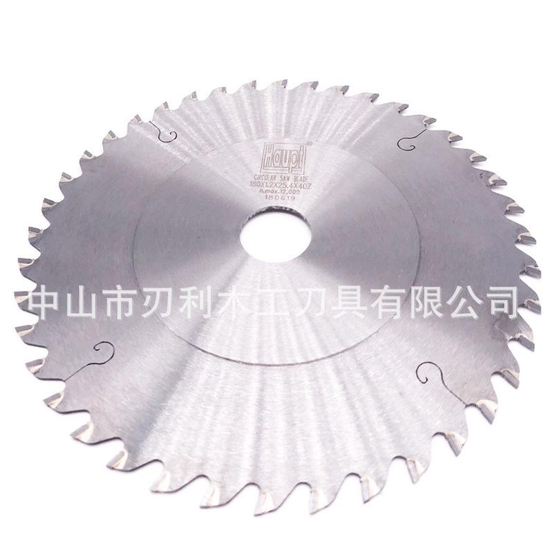 木工机用凸板超薄合金锯片圆盘锯片百叶窗专用锯片左右交替齿锯片