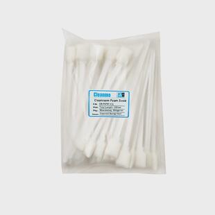 无尘长杆棉签CM FS707CG净化擦拭棒23cm长海绵方头打印机喷绘机