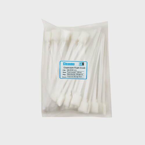 无尘长杆棉签cm-fs707cg净化擦拭棒23cm方头绵长海打印机喷绘机