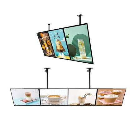 led磁吸圆角超薄灯箱广告牌奶茶服装手机店价目表招牌led发光餐饮