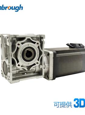 86蜗轮无刷电机刹车减速dc48v785w3000rpm减速比5-100