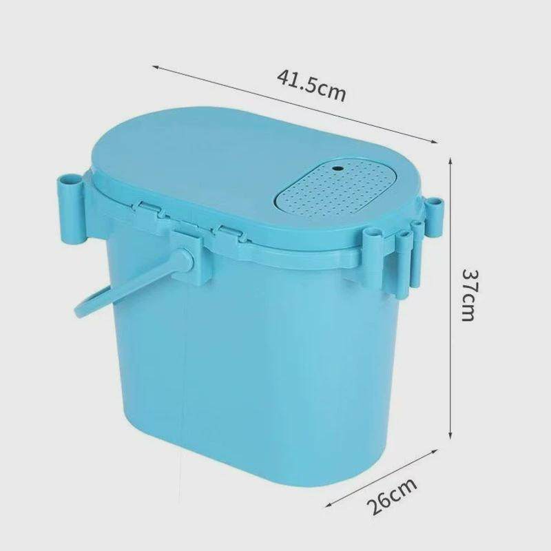 多功能钓箱超轻活鱼桶迷你可坐钓桶加厚活鱼桶垂钓溪流桶钓鱼桶
