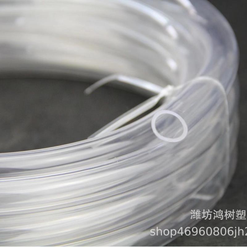 pvc水平流体管透明塑料软管测量工地耐低温塑料管水族养殖水管