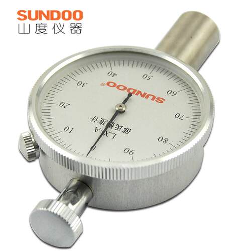 sundoo硬度计度lx-d邵氏山邵氏d型硬度计