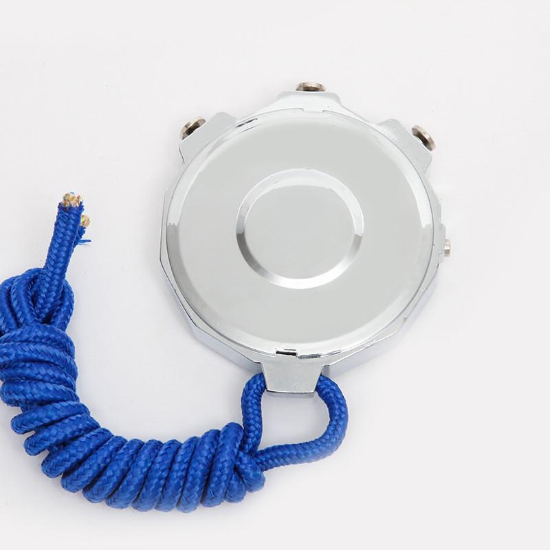 裁判三排100道多功能电子秒表金属外壳户外运动比赛计时器a-306