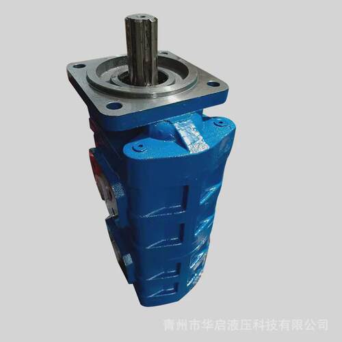 CBG2100-2080双联齿轮泵扒渣机双联齿轮油泵抗磨抗压液压齿轮泵