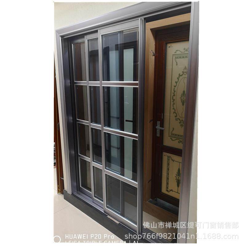 吊厂家直供厨房推拉门极窄边框三联动铝合金客厅阳台佛山轨移门