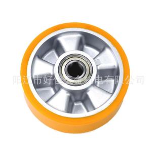 源头款 脚轮 直供150x50x60重型欧洲工厂铝芯聚氨酯