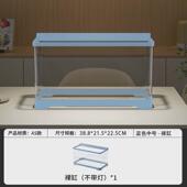 阔庭生态鱼缸客厅小型家用桌面造景塑料水族箱带灯带三合一过滤