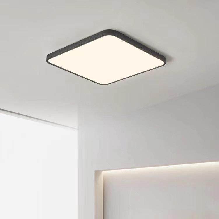 无缝隙超薄吸顶灯长方形客厅灯书房无频闪护眼灯具现代简约卧室灯