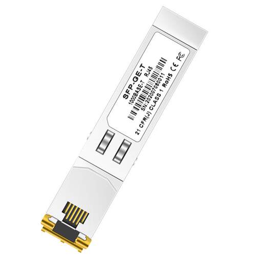 千兆电华光模块rj45光电转换光纤模块兼容h3c思刻口维sfp-ge-t