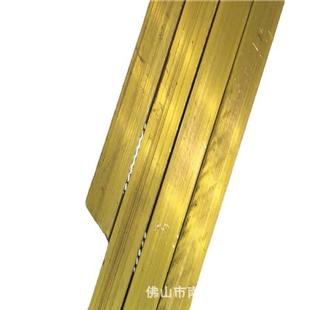 现货黄铜h59库存排批发装 饰用黄铜扁条h62黄铜排量大从优可切割