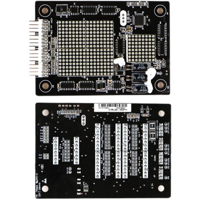 东莞快意电梯外呼显示板楼层板ctrl80/hop12/hop11快意外板显示呼