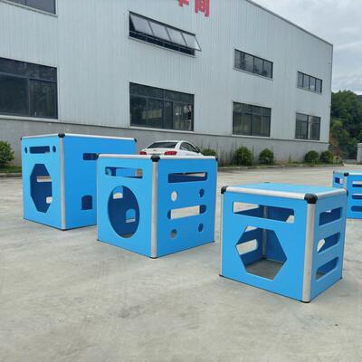 幼儿园儿童户外攀爬箱感统训练器材安吉游戏箱平衡运动训练实木梯