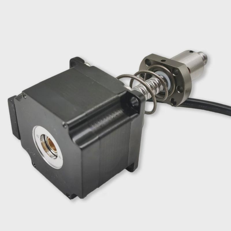 jss金三士57滚珠丝杆螺母定制减震结构配步进电机平稳顺畅耐磨损