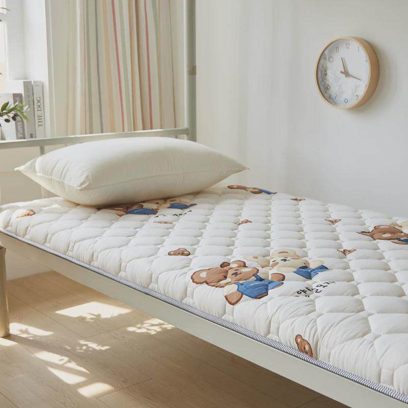 单人防滑磨毛床垫学生宿舍单人褥子寝室上下铺床褥加厚地铺垫子