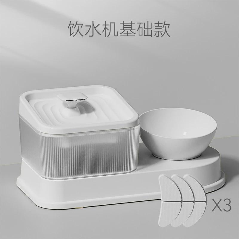 多功能饮水机宠物猫滤芯喂食恒温加热活水循环自动饮水器饮水猫碗