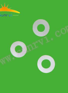 尼龙垫片M6螺丝垫片白色弹簧垫圈绝缘防腐蚀介子外径12MM平垫千个