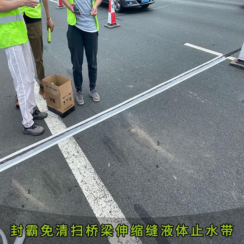 封密封胶f880桥梁伸缩缝液体止水带防水霸常温固化单组份快速通车