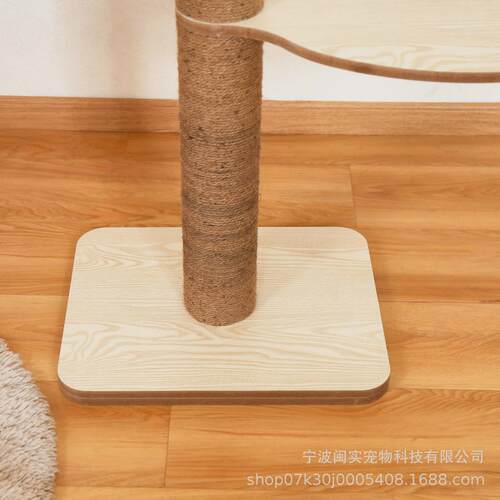 工厂定制猫抓柱猫爬架猫咪用品豪华猫窝猫树通天柱一体大型夏季